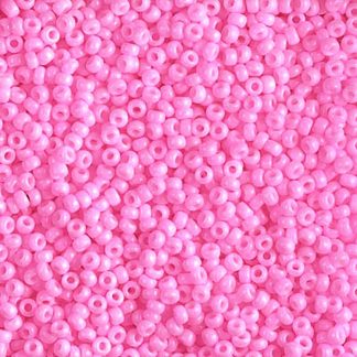 11HM415 - Miyuki Seed Beads size 11 - Opaque Pink - 25 grams