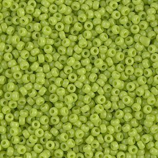 11HM416 - Miyuki Seed Beads size 11 - Opaque Chartreuse - 25 grams