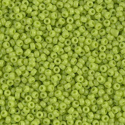 11HM416 - Miyuki Seed Beads size 11 - Opaque Chartreuse - 25 grams