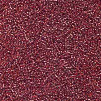 11HM4270 - Miyuki Seed Beads size 11 - Duracoat Silver Lined Deep Rose (Dyed) - 25 grams