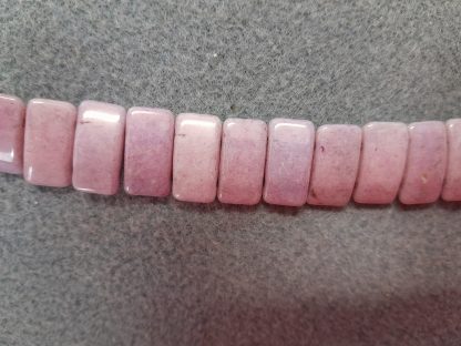 Czech Glass Carrier Beads - Pack 15 - Lilac Lustre
