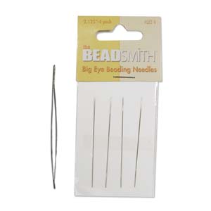 Beadsmith Size 28 Long Eye Beading Tapestry Needles Pack of 4 