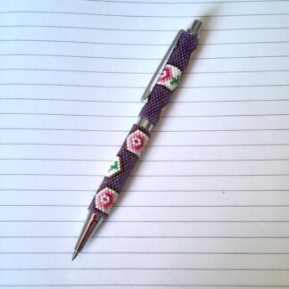Slimline Pen and Pencil Pattern - Beth's Flower