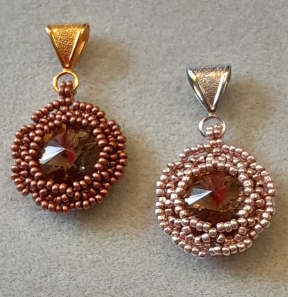 Beads Up North Rivoli Pendant Pattern