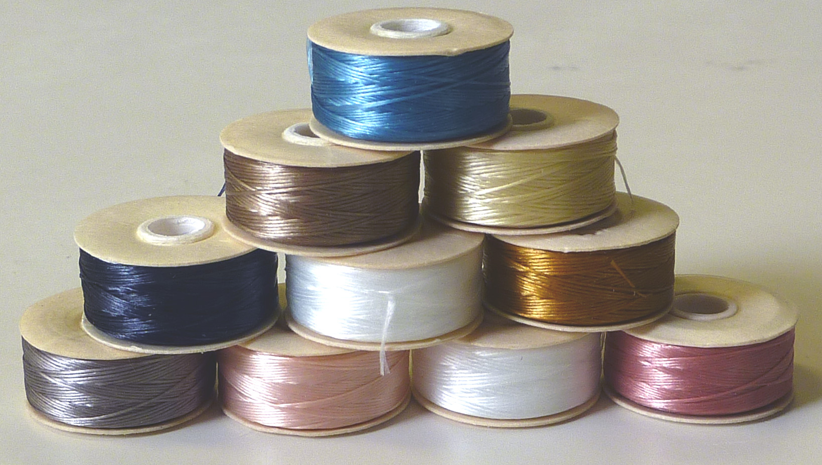 Nymo D Beading Thread - 10 colours - Set 1