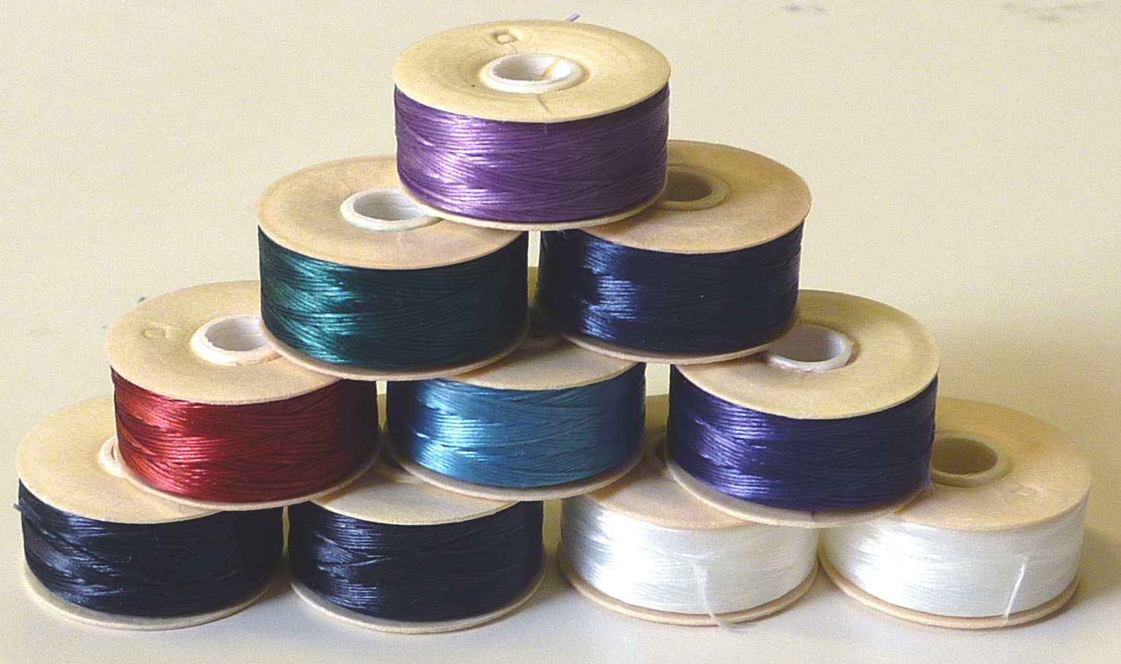 Nymo D Beading Thread - 10 colours - Set 1