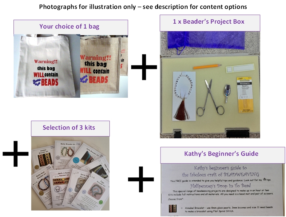 Beadweaving Starter Kit Halfpenney s Beads