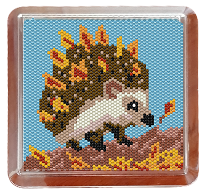 Happy Hedgehog Coaster Kit